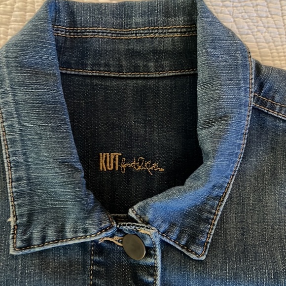 Kut From the Kloth Denim Jacket Size Small - Picture 4 of 6